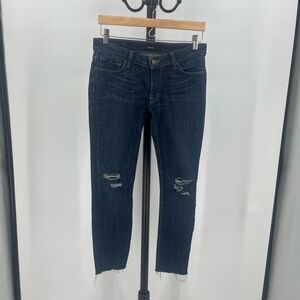 DSTLD Skinny Low Rise Distressed
